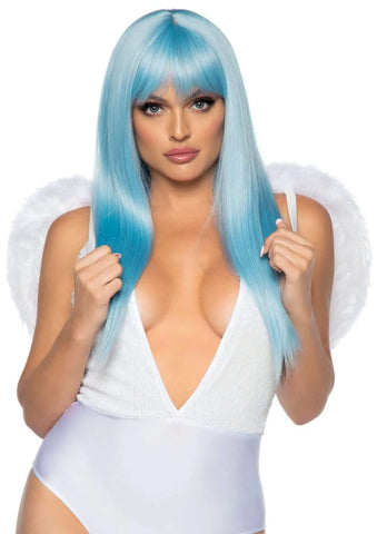 Leg Avenue Marabou Trimmed Feather Wings – Lightweight Costume Wings White > Clothes > Accessories