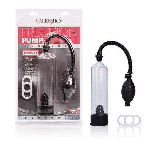 Precision Pump Standard Kit For Adult Intimacy Use At Home Clear PUMPS
