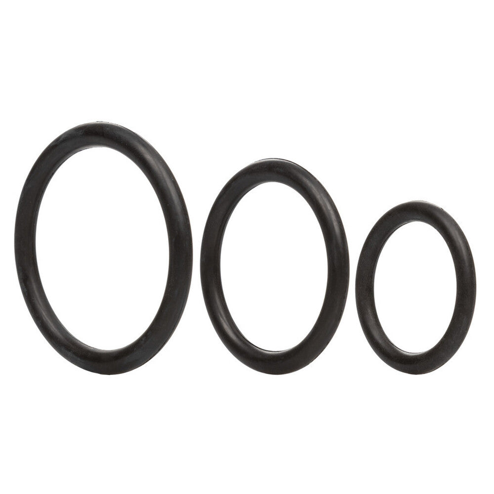 3 Piece Rubber Ring Set – Durable Elastic Cock Ring Set > Cock Ring > Sets Main image