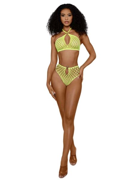 Situation Net 2-Piece Set – Nylon Spandex Lingerie Set > Clothes > Lingerie Sets Main image