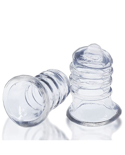 Hunkyjunk Elong Nipsuckers – Curved TPR Nipple Suction Cups > Sex Toys > Nipple Suckers