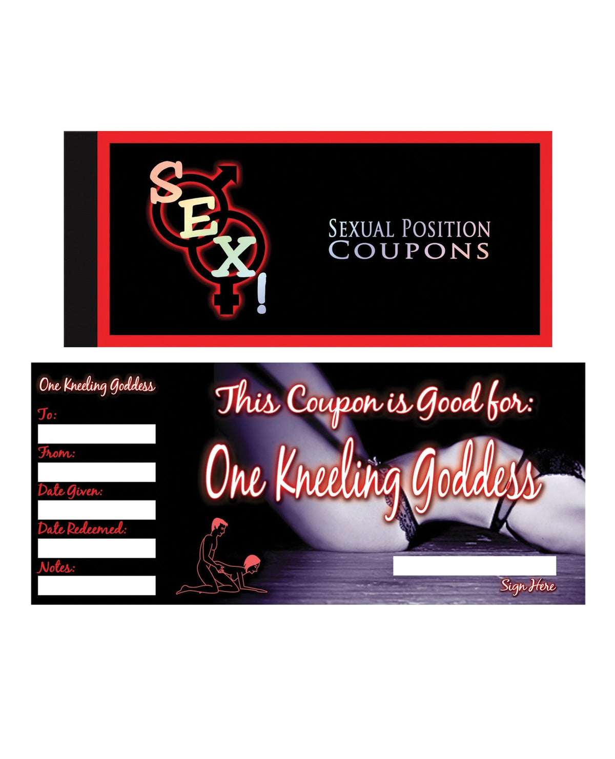 Romantic Sex Coupon Book 20 Playful Idea Cards – Intimate Game Set > Novelties > Gag Gifts