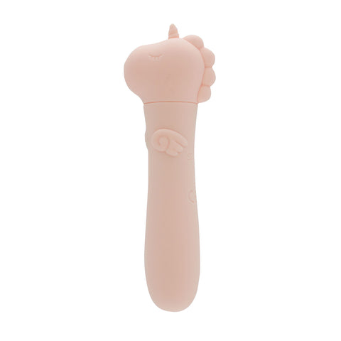Unihorn Heart Throb Coral USB Rechargeable Vibrating Bullet 4 Inches BULLETS