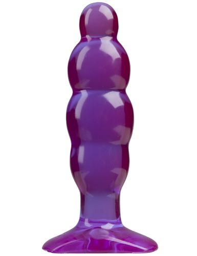 Doc Johnson Spectra Gel Purple Anal Stuffer Jelly Toy Butt Plugs