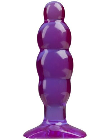 Doc Johnson Spectra Gel Purple Anal Stuffer Jelly Toy Butt Plugs