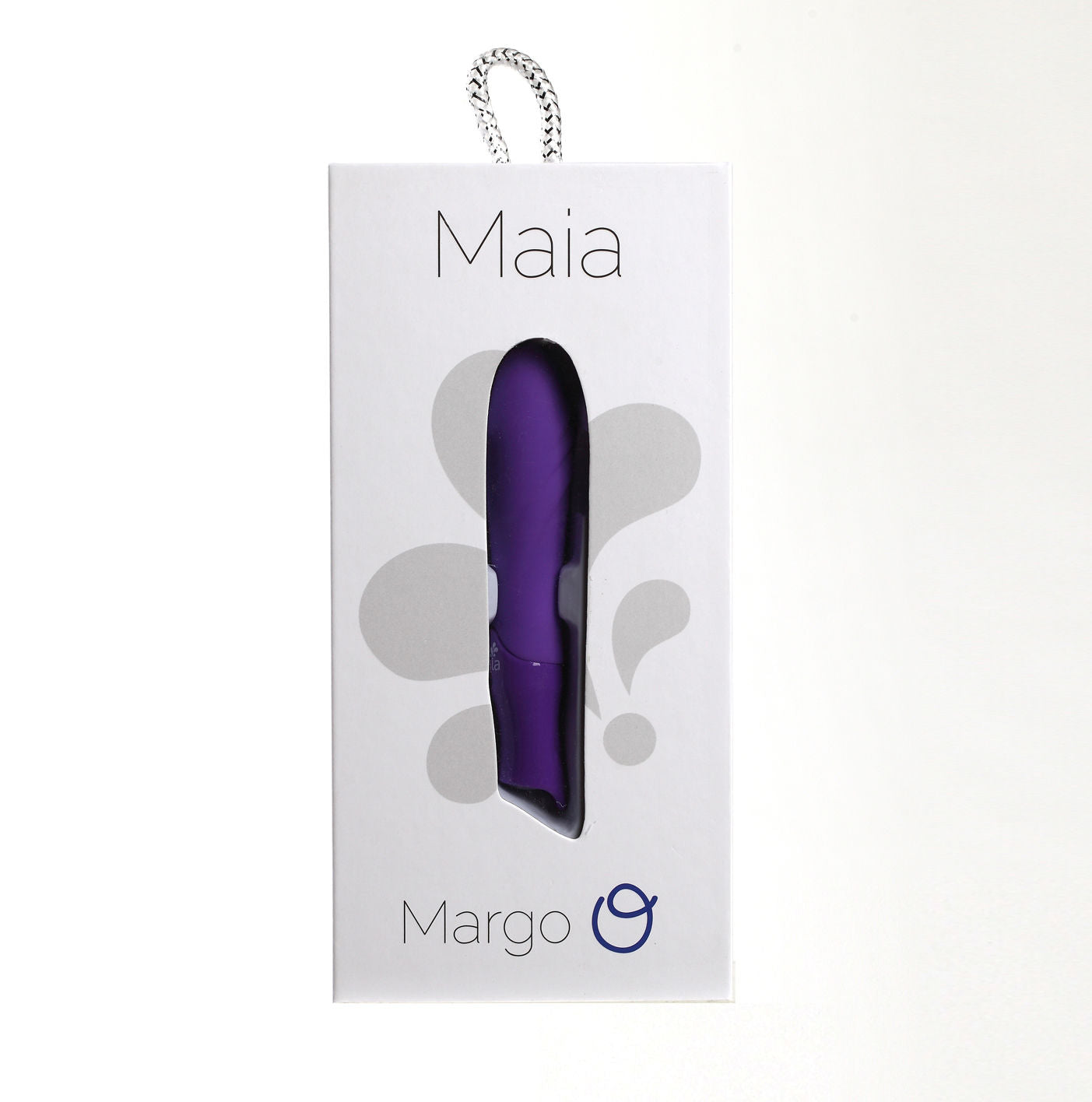 Margo Silicone Textured Bullet Vibrator Neon Purple Small BULLETS