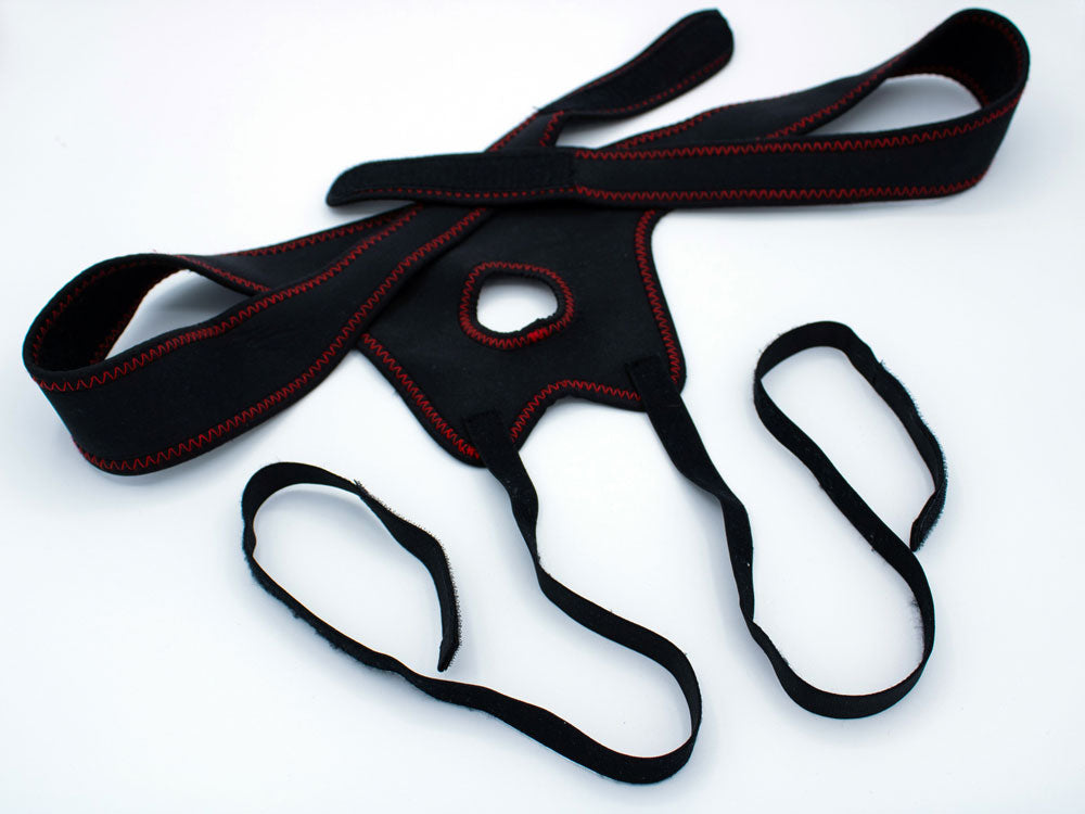 Get Lucky Strap On Harness (Black) – Adjustable Strap On Harness > Dildos > Strap On Harnesses