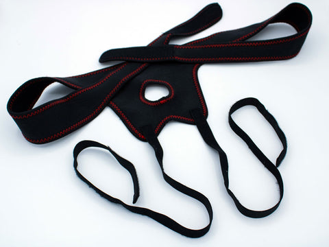 Get Lucky Strap On Harness (Black) – Adjustable Strap On Harness > Dildos > Strap On Harnesses