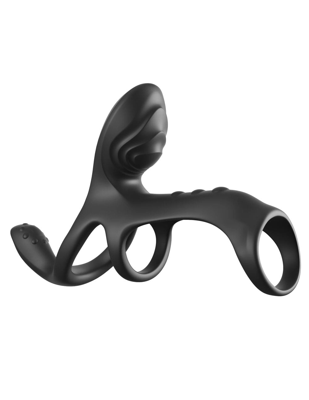 Fantasy C-Ringz Ultimate Couples Cage – USB Rechargeable Triple Motor Vibrating Cock Ring Cage > Cock Ring > Vibrating