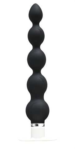 Quaker Anal Vibe (Black) – Silicone Rechargeable Anal Vibrator Black ANAL TOYS
