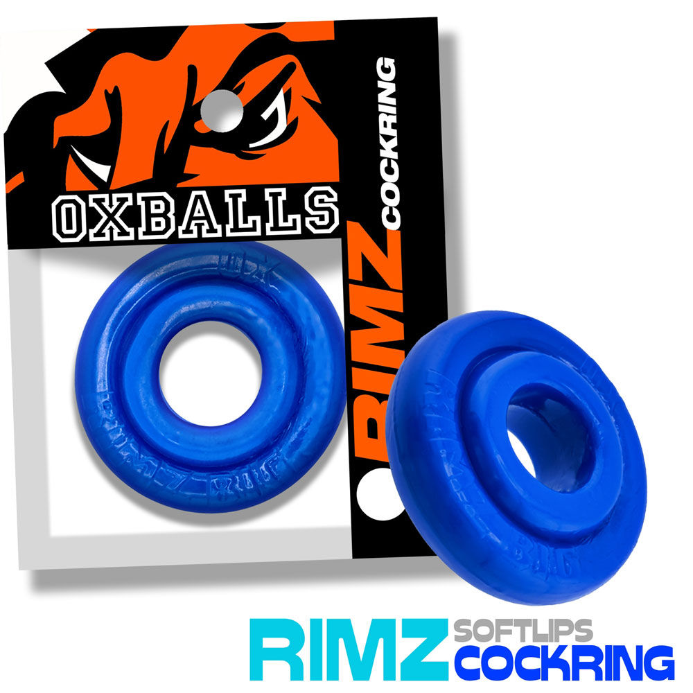 Rimz Single Ring (Black) – Comfortable Plush Cockring Cockrings