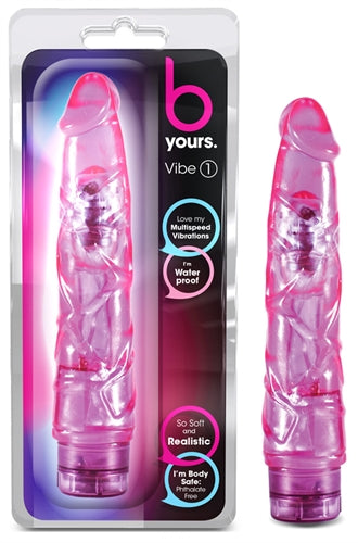 B Yours Vibe No 1 Purple Realistic Vibrator 9 Inch Vibrators
