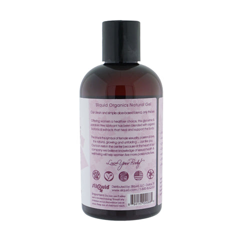 Sliquid Organics Natural Gel (255ml) – Organic Thick Lubricant Speciality Lubricants