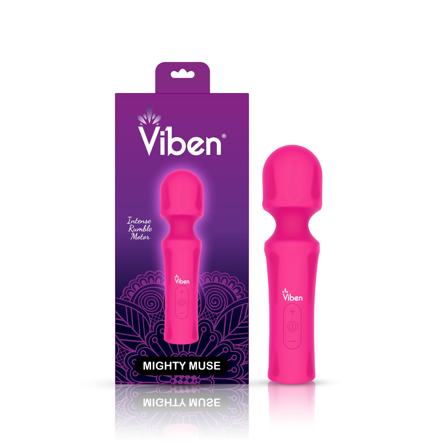 Viben Mighty Muse Massager Hot Pink Electric Massager