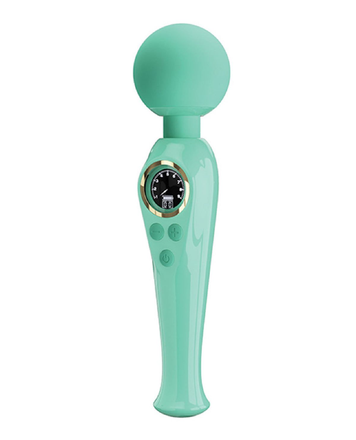 Pretty Love Skyler Wand with LED Display – Compact Powerful Wand Vibrator Turquoise > Sex Toys > Massage Wands