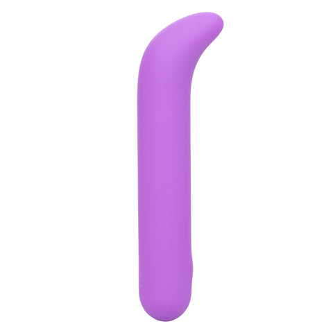 Bliss Liquid Silicone Mini G Vibe Purple USB Rechargeable 10 Speeds BULLETS