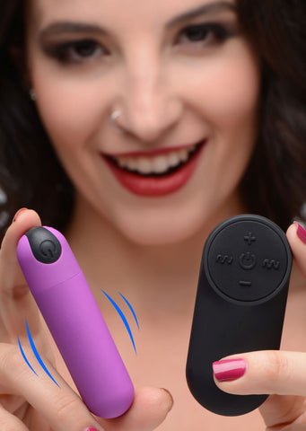 Bang Wireless Vibrating Bullet with Remote Control Black Sex Toy BULLETS