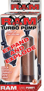 Ram Turbo Pump (Smoke) – 7 Inch Insertable Penis Pump