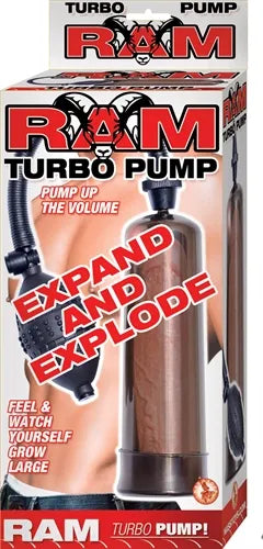 Ram Turbo Pump (Smoke) – 7 Inch Insertable Penis Pump > Pumps > Penis Pumps