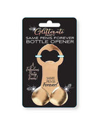 Glitterati Same Penis Forever Bottle Opener Gold > Novelties > Party Supplies