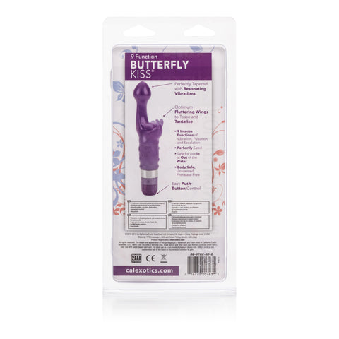 Butterfly Kiss Platinum Edition Vibrator 9 Function Purple VIBRATORS-RABBIT-MULTI