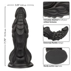 Monster Dong The Martian (Black) 7.75 Inch Bendable Dildo – Firm Textured Dildo > Dildos > Fantasy