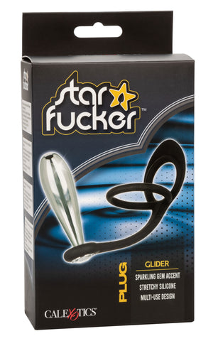 Star Rider Glider Plug And Cockring Enhancer Premium Set COCK RINGS