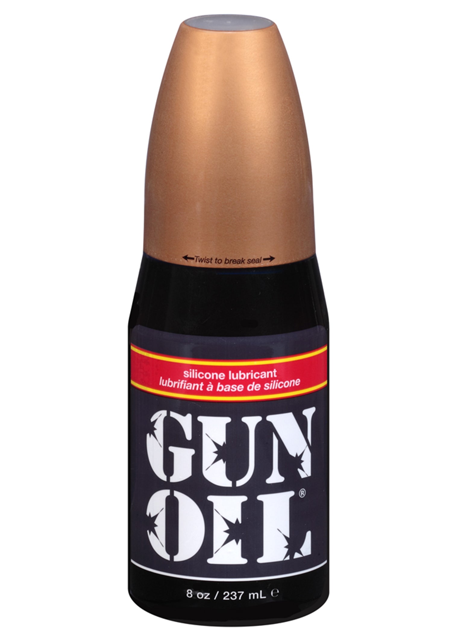 Gun Oil Premium Silicone Lubricant 8oz 240ml Ultra-Concentrated Flip Top Bottle > Lube > Speciality Exempt