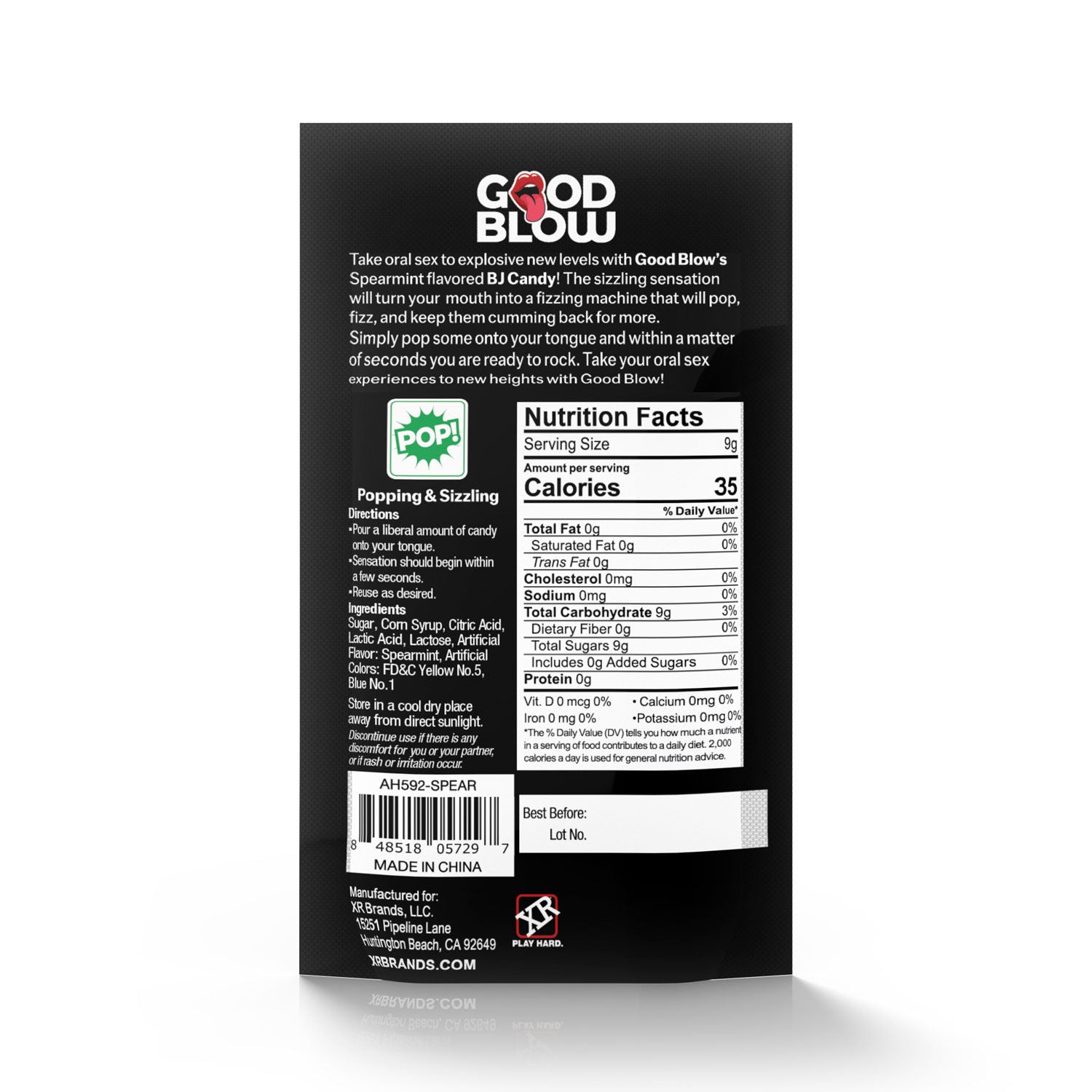 Spearmint Flavored Candy for Oral Sex Enhancing Intimacy Fun Oral Gels & Sprays