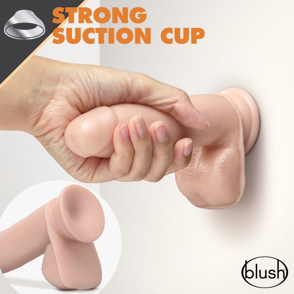 Dr Skin Glide 7 Inch Self Lubricating Dildo 17.8 cm Dong Flesh Dongs Realistic