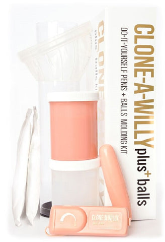 Clone a Willy Plus Balls Kit Light Skin Tone > Realistic Dildos and Vibes > Mould your own kits