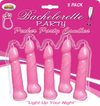 Bachelorette Pecker Party Pink Candles 5 Pack – Fun Candles > Candles > Novelty
