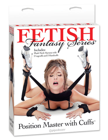 Fetish Fantasy Series Position Master With Cuffs Restraint Set Sex Positioners