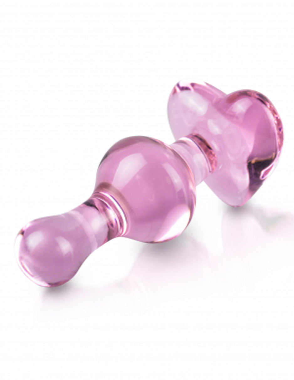 Icicles Pink Glass Massager Luxury Handcrafted Intimacy Toy > Glass > Toys