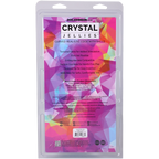 Crystal Jellies Curved 8 Inch Realistic Cock With Balls > Dildos > Realistic Dildos