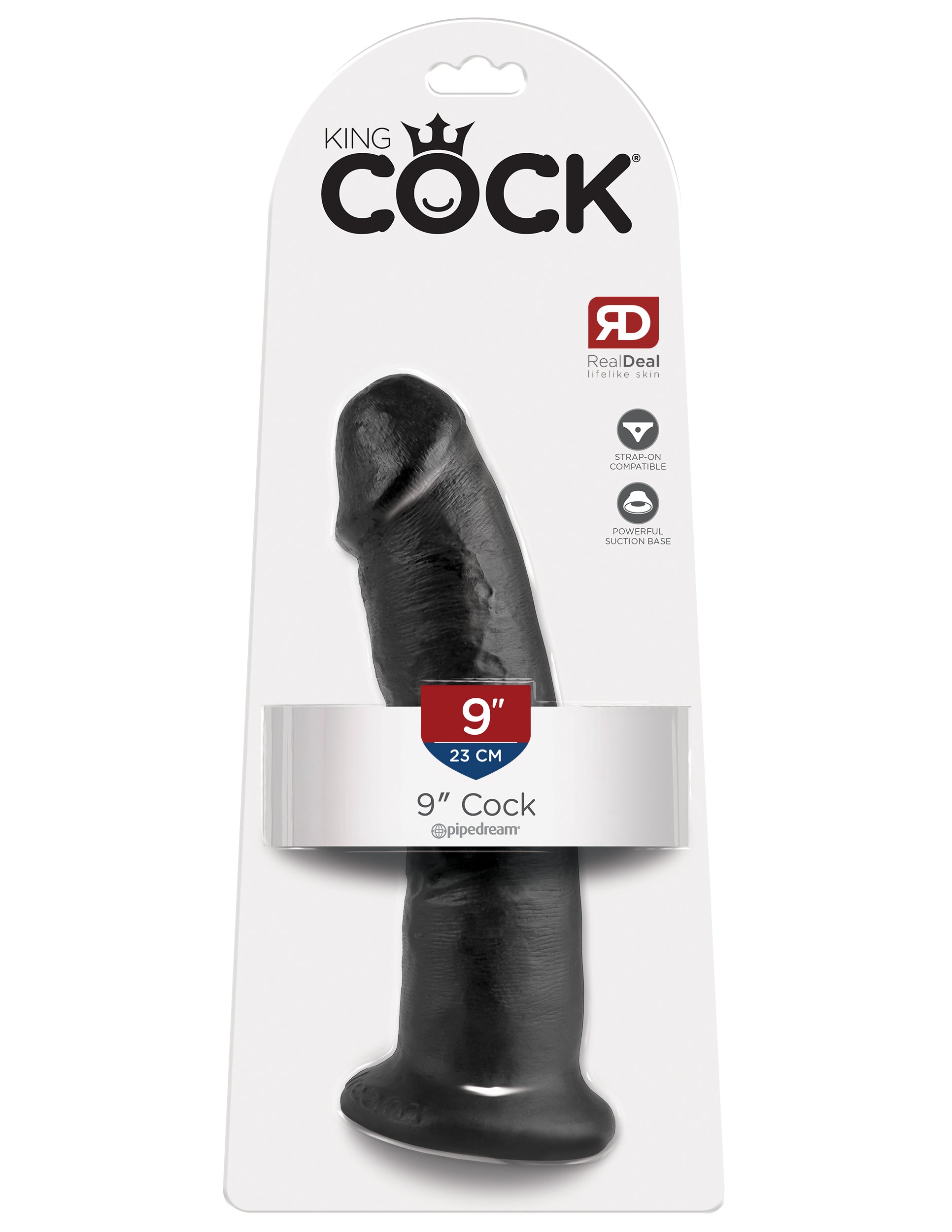 King Cock 9 Inch Realistic Dildo with Veins for Ultimate Pleasure Dongs Realistic
