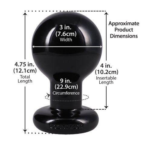 Round Large Butt Plug – Comfortable Spherical Design > Anal Range > Butt Plugs