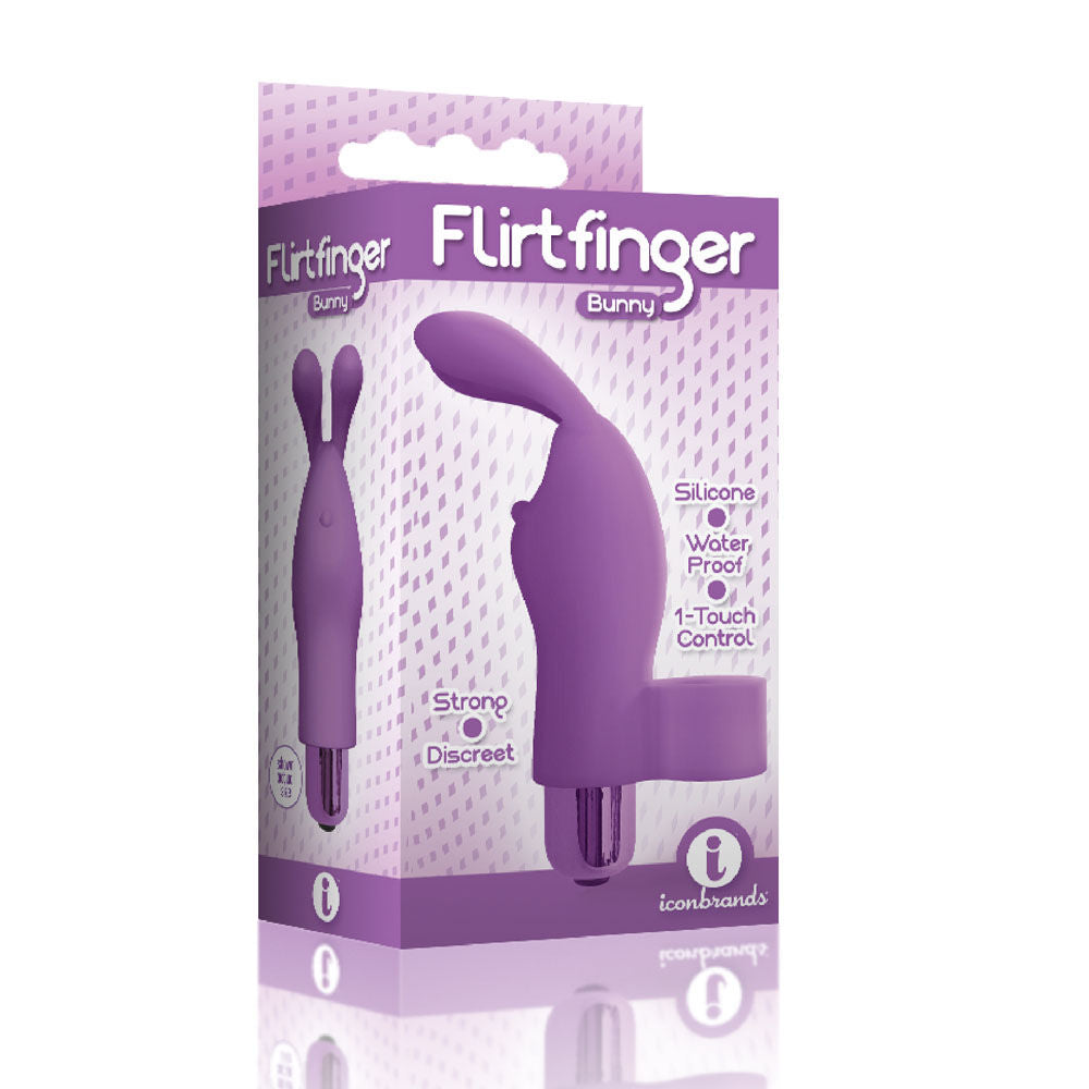 Flirt Finger Butterfly Silicone Vibrator – Compact Fingertip Clit Stimulation Vibrator > Vibrators > Finger Vibrators