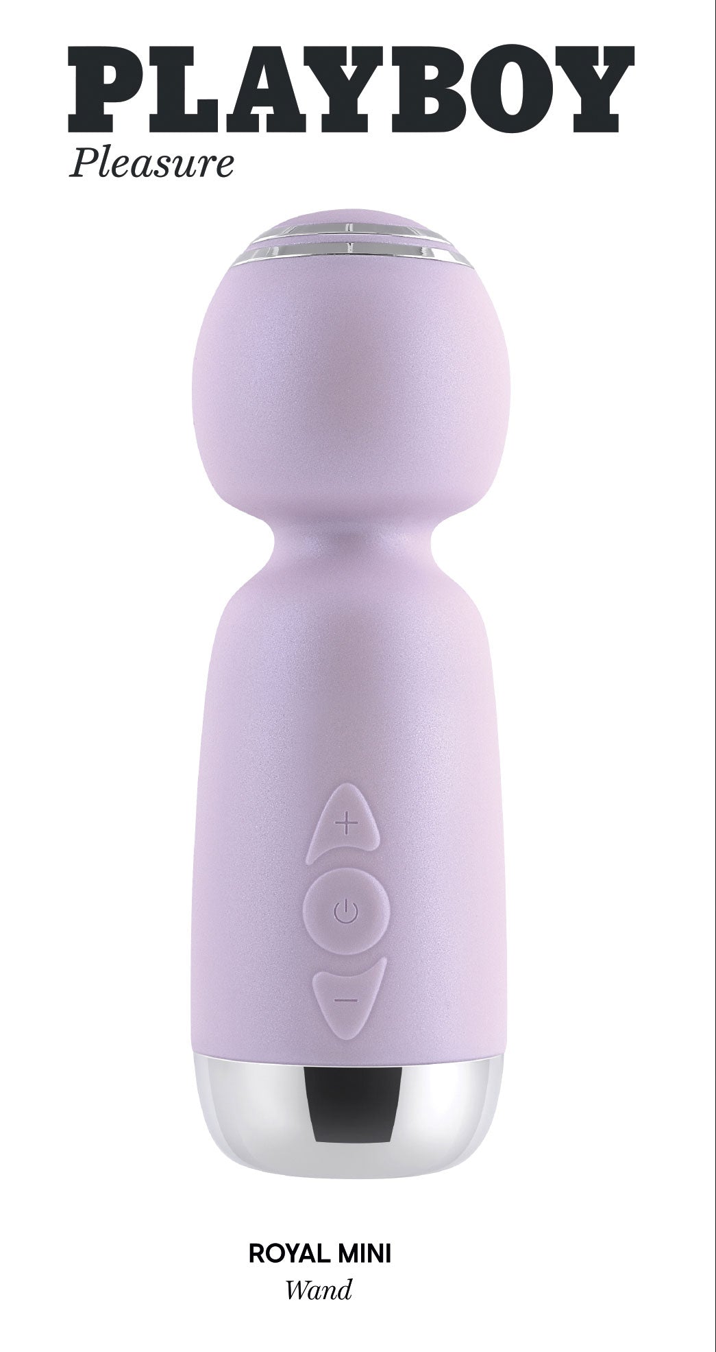 Playboy Pleasure ROYAL MINI Compact Wand Vibrator 10 Speeds Electric Massager