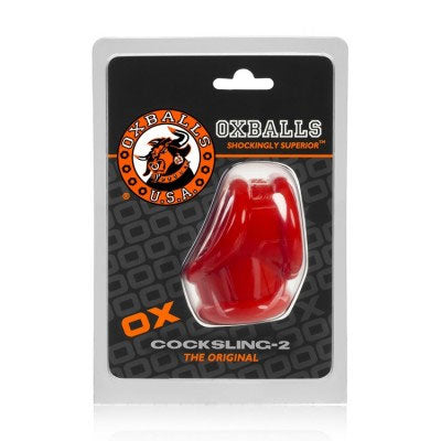Cocksling 2 (Red) – Solid Cocksling Style Cock Ring > Cock Ring > Sling
