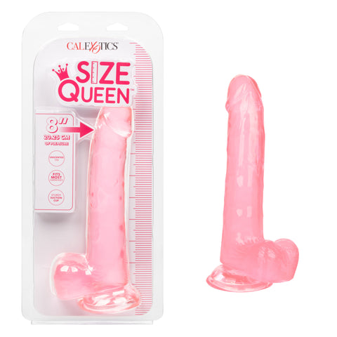 Size Queen 8 Inch Realistic Dong in Ivory for Adult Pleasure Dongs Realistic