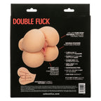 Stroke It Double Fuck (Ivory) – Heavy-Duty 7 lbs Lifelike Double-Stroker Sleeve > Sex Toys For Men > Masturbators > Manual