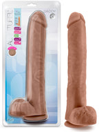 Au Naturel Daddy 14 Inch Mocha Dildo Soft Realistic Texture > Dildos > Oversized Toys