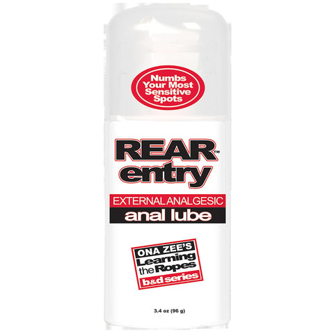 Ona Zee's Rear Entry Anal Lubricant – Desensitising Anal Gel - 96g > Lube > Anal