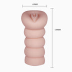 Crazy Bull Realistic Anime Girl 3D Vagina Masturbator – 135mm Length 55mm Diameter > Sex Toys For Men > Masturbators > Manual