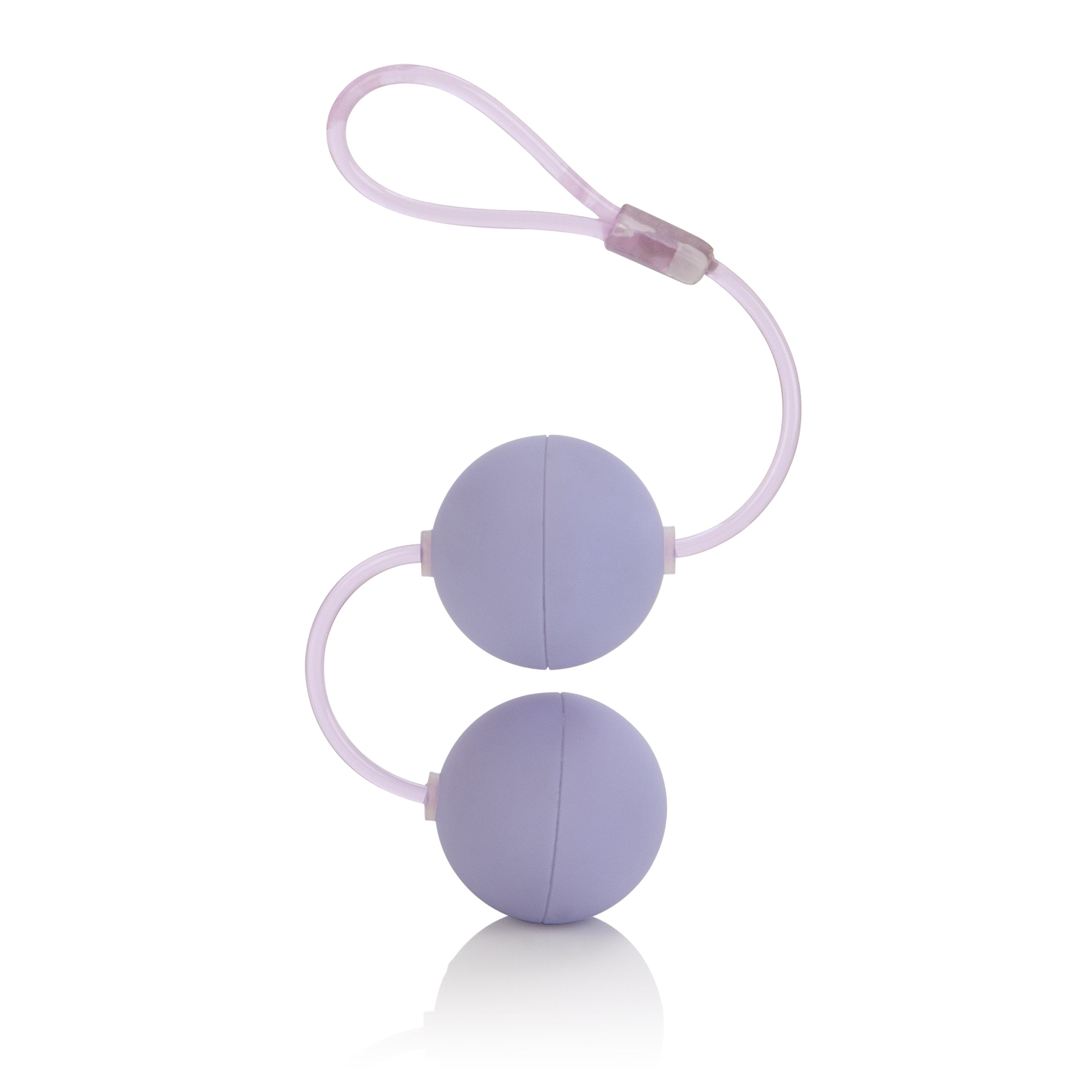 First Time Love Balls Duo Lover Kegel Balls - Purple, 1.25 Inch Each, ABS Material > Sex Toys For Ladies > Kegel Exercise