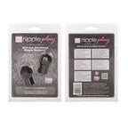 Nipple Play Silicone Nipple Suckers (Black) – Advanced Silicone Nipple Stimulator Set Black > Sex Toys > Nipple Suckers