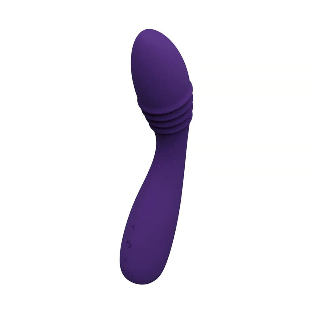 Ohni Rechargeable G-Spot Thrusting Vibe (Pink) – Dual-Stimulation Vibrator > Sex Toys For Ladies > G-Spot Vibrators