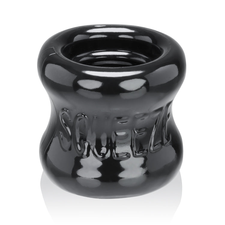 Squeeze Ball Stretcher Black for Enhanced Pleasure and Deeper Stretch Ball Stretcher