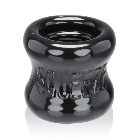 Squeeze Ball Stretcher Black for Enhanced Pleasure and Deeper Stretch Ball Stretcher